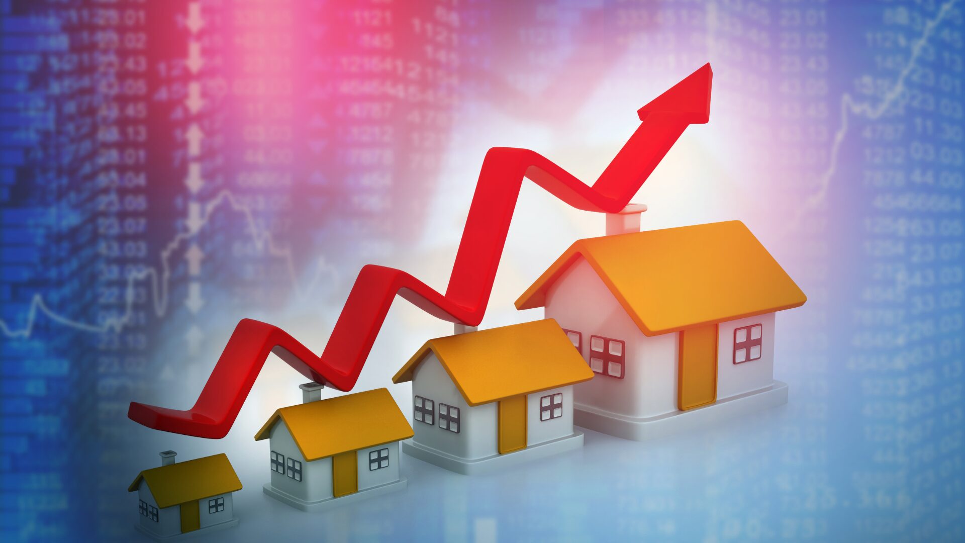 Simulazione curva di crescita mercato immobiliare